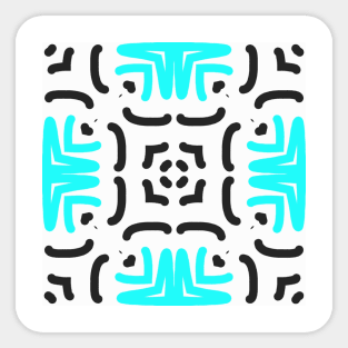 Retro Pattern design Sticker